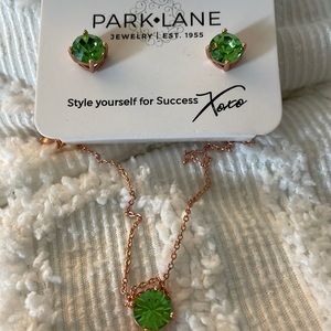 Park Lane jalapeño set. Rosegold